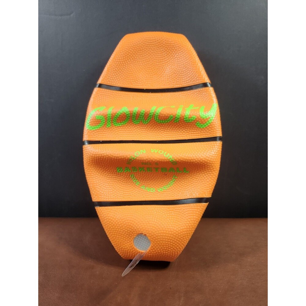 LED Light Up Basketball Size 7, 29.5 inch Impact Activated Glow Basketball Orang